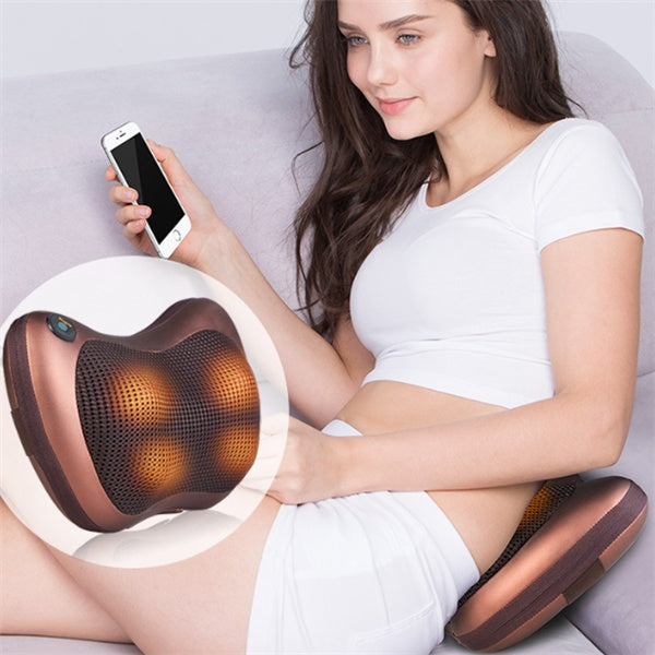 Neck Massager Home Car Neck Cervical Massage Electric Multifunctional Massage Pillow Waist Back Relaxation Device Neck Massager Home Car Neck Cervical Massage Electric Multifunctional Massage Pillow Waist Back Relaxation Device